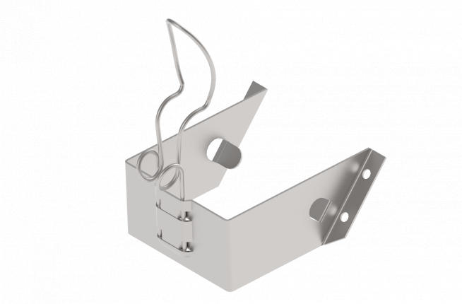 Halter für Unterlegkeil