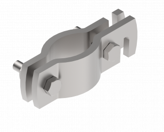 Halter mit Schlitz - 407821.002 - Flanschkugel