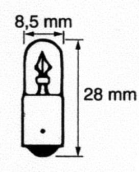 Kugellampe 12V/4W - 402642.001 - Leuchtmittel