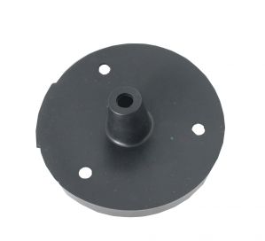Gummiunterlage für Steckdose rund, 1-fach - 405891.001 - Stecker/Steckdosen