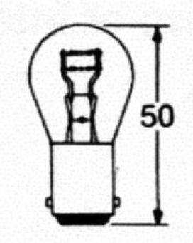 Kugellampe 24V/21/5W - 407623.001 - Leuchtmittel