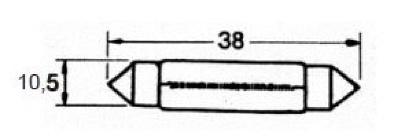 Soffitte 24V/5W - 408175.001 - Leuchtmittel