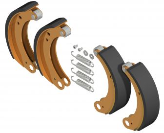 Bremsbacken-Set - 412541.001 - Bremsbacken-Set