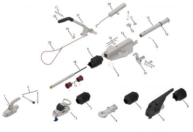 KF7,5-C - Auflaufeinrichtung