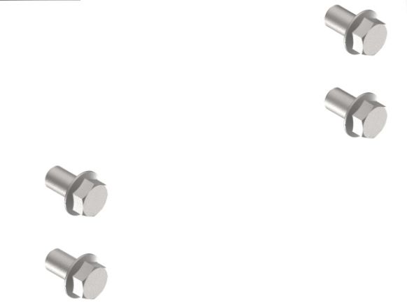 Schraubensatz Führungslager - 208359.001 - Führungslager