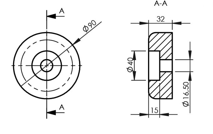 Endkappe - 402809.001 - Bootstrailer