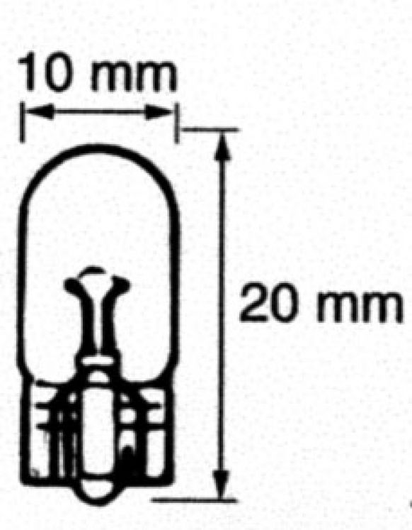 Glühbirne 12V, 5W Soffitte - Rücklicht (Glühlampe) » MMM-Ersatzteil-Nachbau