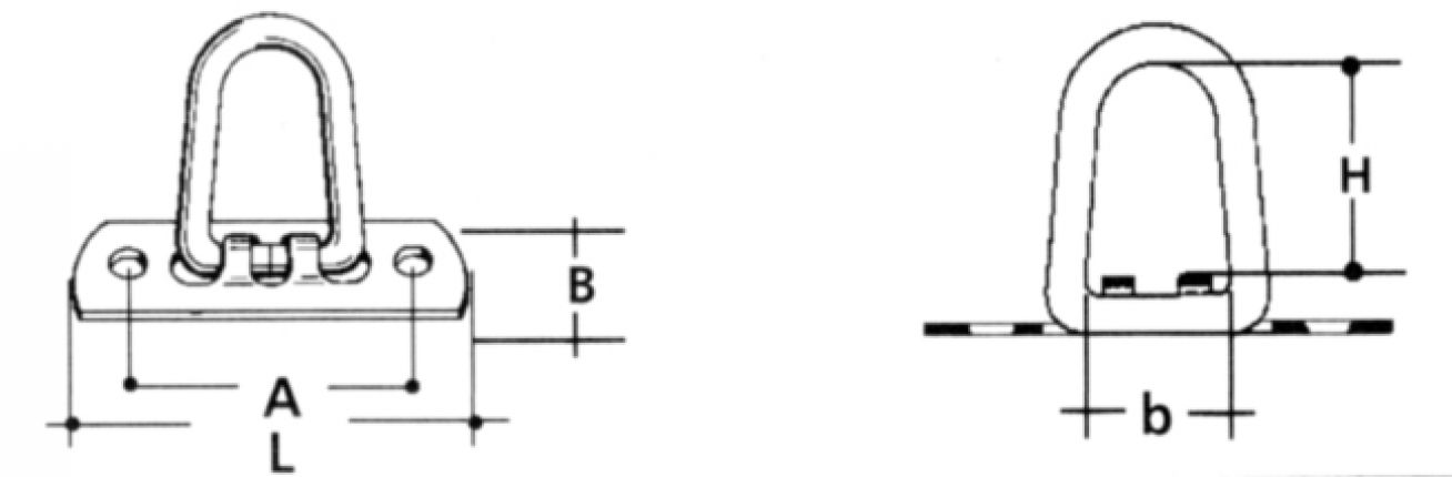 Bügelkrampe - 409898.001 - Planenbefestigung