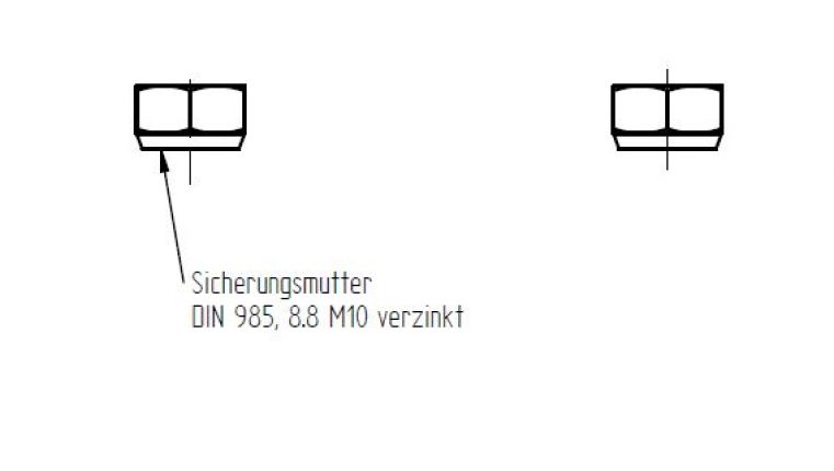 Rundstahlbügel M8 x 100mm A2 Edelstahl U-Bügel Ladungssicherung Zurrring  Zurröse