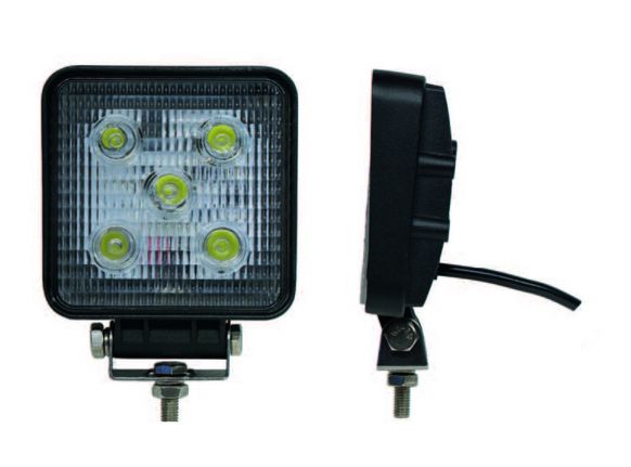 ASPÖCK Rückfahrscheinwerfer LED, 12/24 V, 140 mm Ø, 1,50 m. 2-pol. AS,  40,99 €