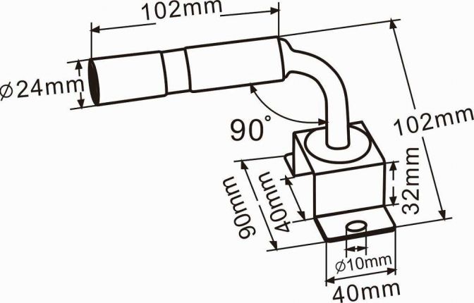Halterung zu Rundumleuchte - Knott GmbH