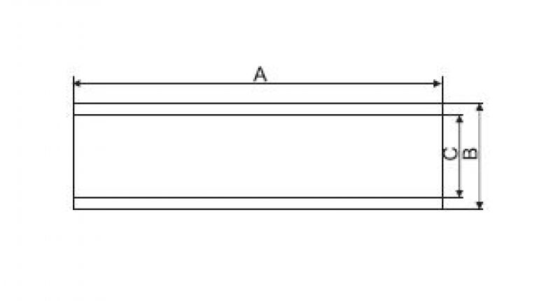 Kielauflage 2"x12" - 6X1065.030 - Bootstrailer