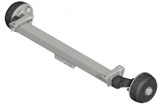 Achse "gebremst" - B308174855 - Achsen gebremst