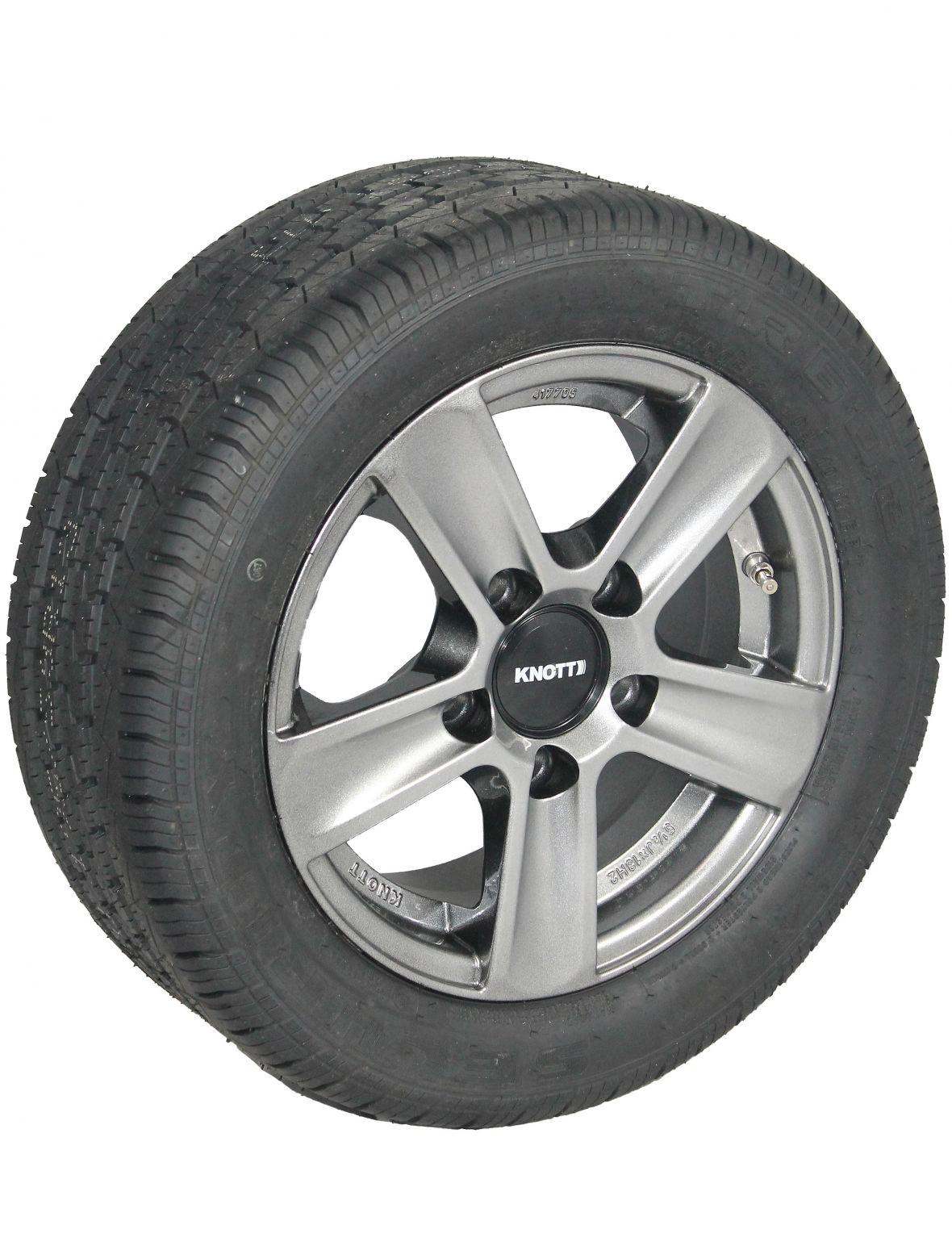 195/50R13 Komplettrad Security 5.5Jx13 ET30 - 104N - 112x5 Loch